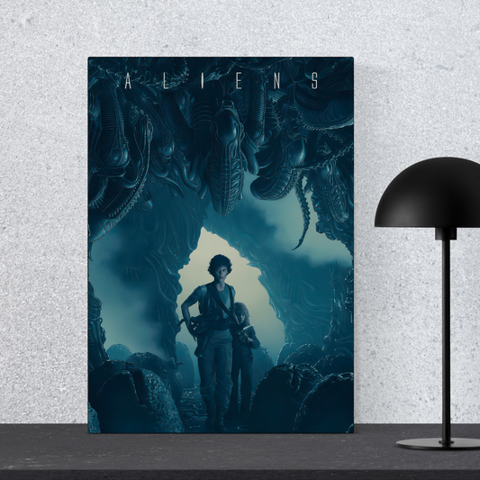 Placa Decorativa - Aliens