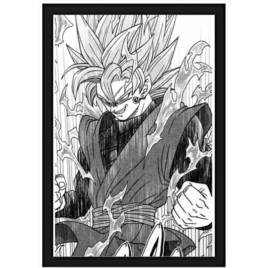 Quadro - Dragon Ball - Goku Black 15x20cm
