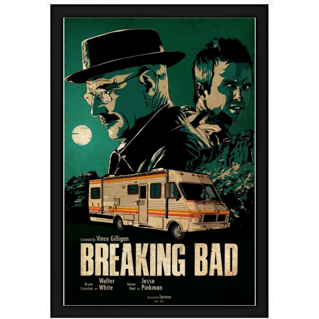 Quadro Breaking Bad - Walter e Jesse
