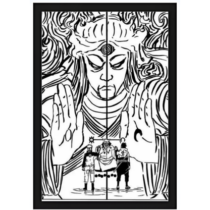 Quadro - Naruto - Indra e Ashura