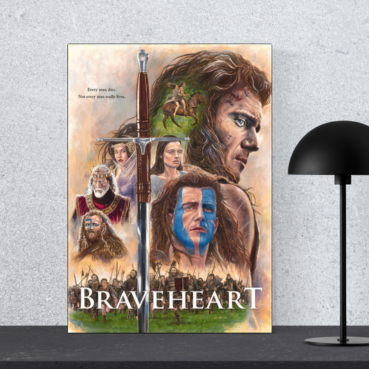 Placa Decorativa - Coração Valente