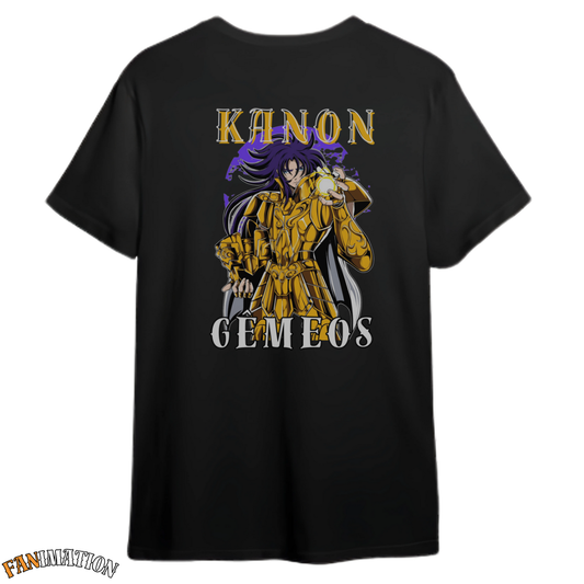 Cavaleiros dos Zodíaco - Camiseta Premium Kanon de Gêmeos