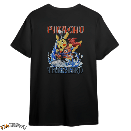Pokémon - Camiseta Premium Pikachu Timoneiro