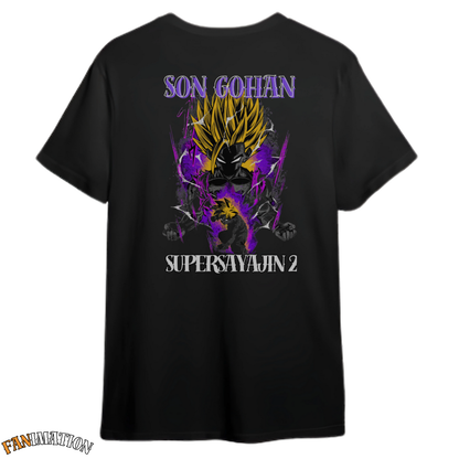 Dragon Ball - Camiseta Premium Gohan SSj2