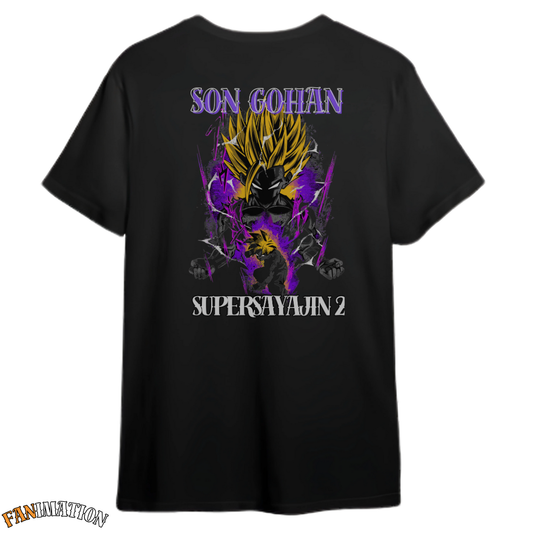 Dragon Ball - Camiseta Premium Gohan SSj2