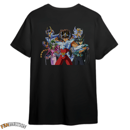 Cavaleiros dos Zodíaco - Camiseta Premium Cavaleiros de Bronze 2