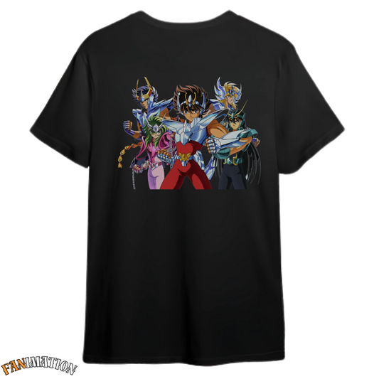 Cavaleiros dos Zodíaco - Camiseta Premium Cavaleiros de Bronze 2