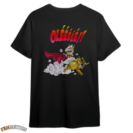 Cavaleiros dos Zodíaco - Camiseta Premium Seya e Aldebaran