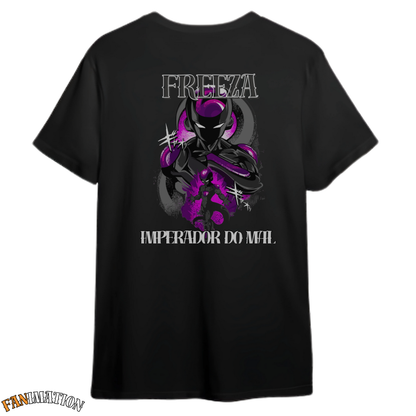 Dragon Ball - Camiseta Premium Freeza Imperador do Mal