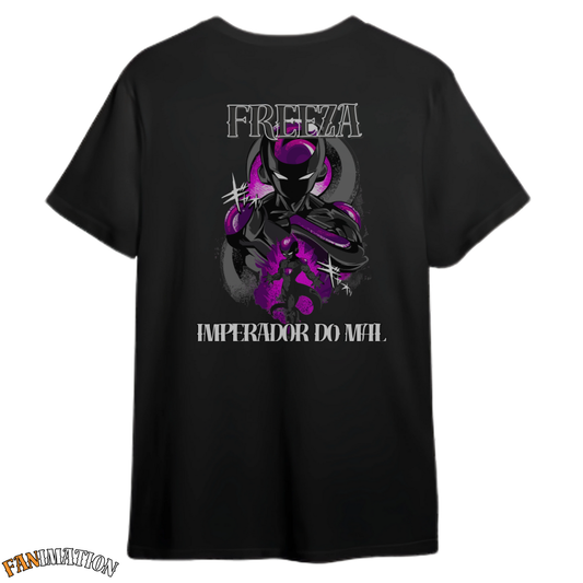 Dragon Ball - Camiseta Premium Freeza Imperador do Mal