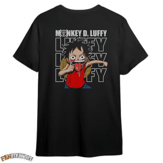 One Piece - Camiseta Premium Mini Luffy