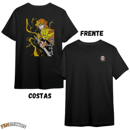 Demon Slayer - Camiseta Premium Zenitsu Agatsuma
