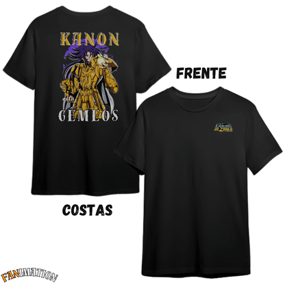 Cavaleiros dos Zodíaco - Camiseta Premium Kanon de Gêmeos
