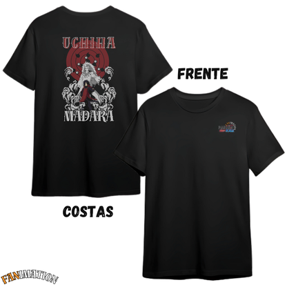 Naruto - Camiseta Premium Uchiha Madara