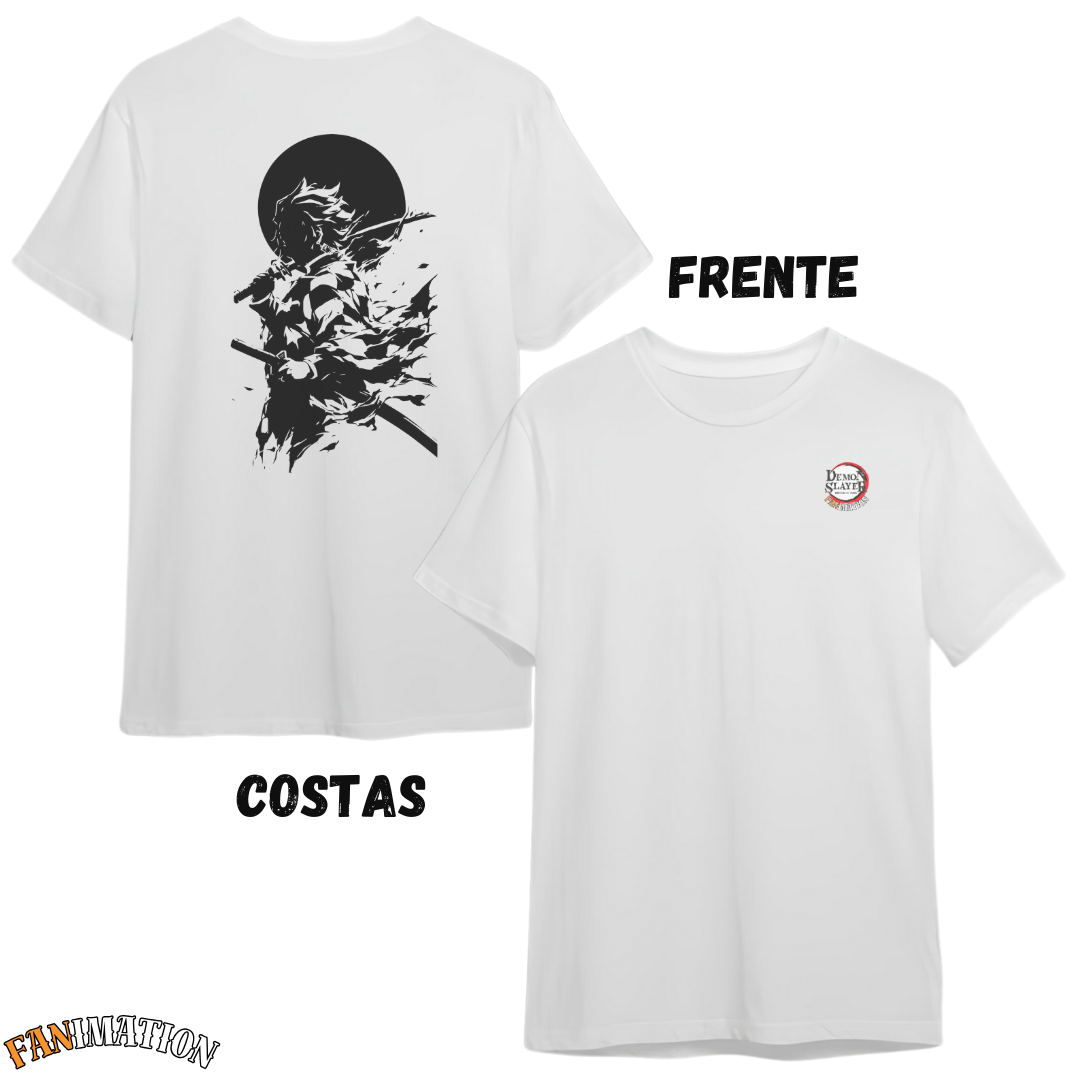 Demon Slayer - Camiseta Premium Tanjiro Kamado