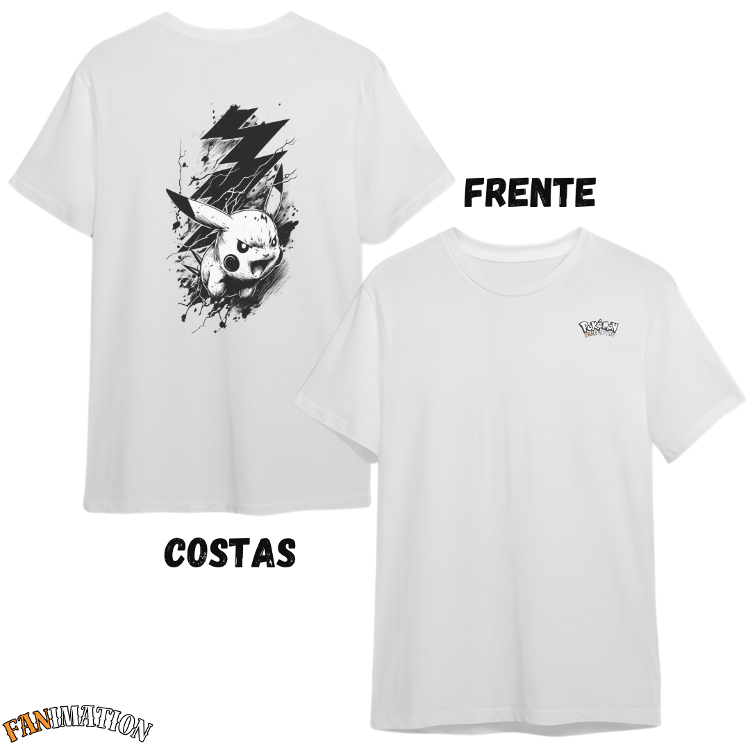 Pokémon - Camiseta Premium Pikachu