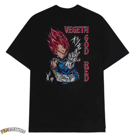 Dragon Ball - Oversized Vegeta God Red
