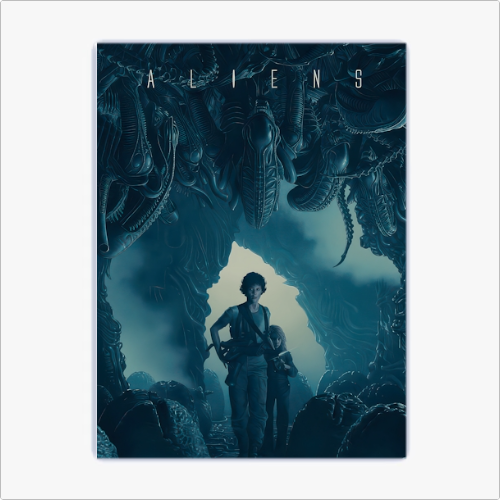 Placa Decorativa - Aliens