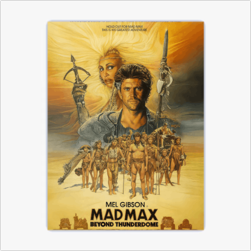 Placa Decorativa - Mad Max Além da Cúpula do Trovão
